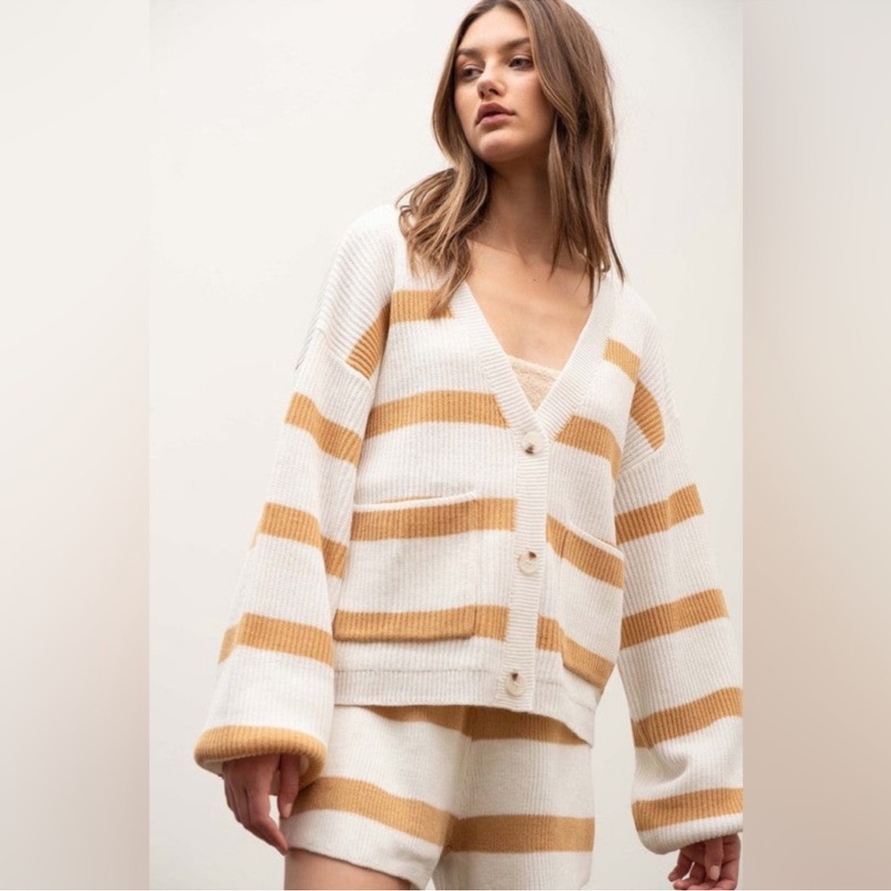 NWT by the river sweater and  short set